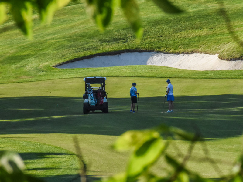 People playing golf at Shadow Glen