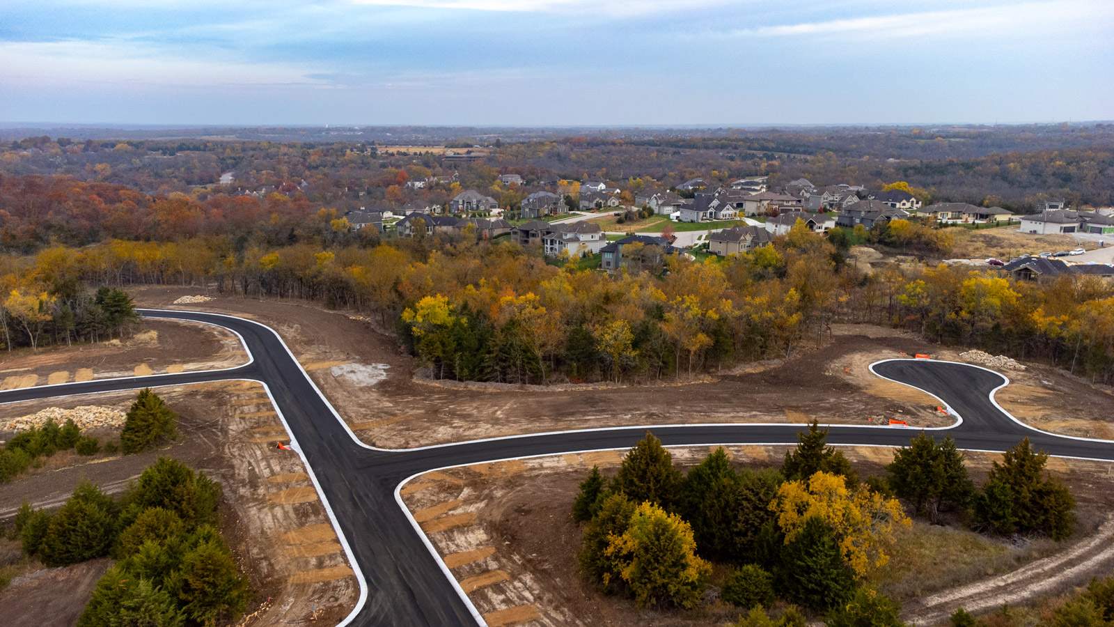 Aerial View of New Phase 4 Expansion in Hidden Lake Estates