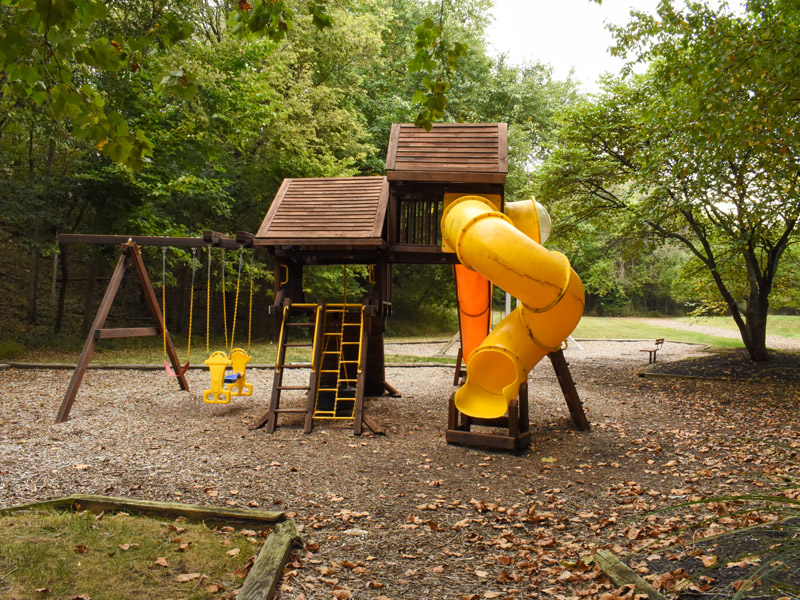 Playground in Hidden Lakes Park