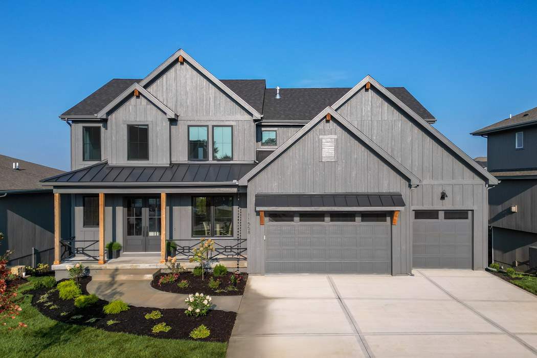 The Galoway II Model Home by Drees Built Homes on Lot #141 in Valley Ridge