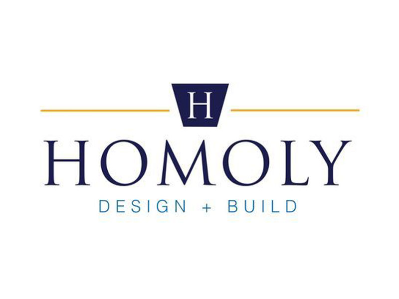 Homoly Design + Build Logo