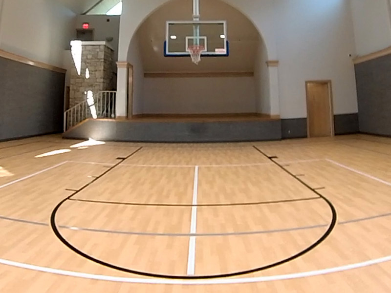 Clubhouse Basketball Court