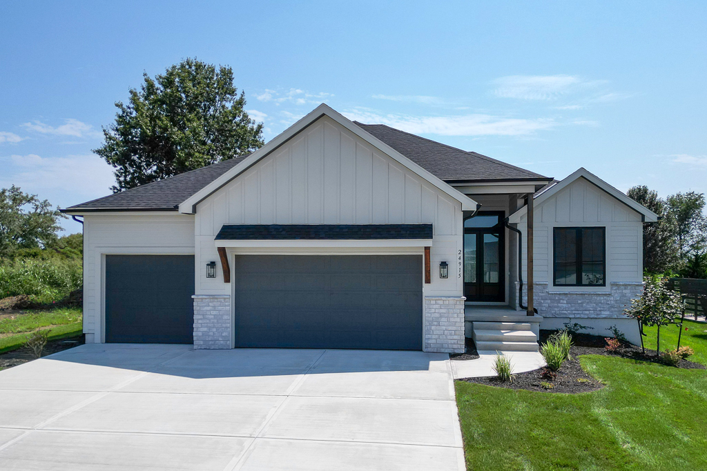 The Shea II plan by DCB Homes in The Meadows at Valley Ridge in Olathe, KS